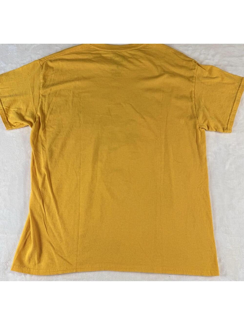 Death Row Records Graphic T Shirt Yellow Purple Logo Mens Size L - Picture 5 of 5